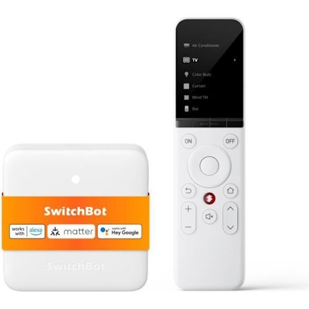 SwitchBot Universell Fjärrkontroll med Mini Hub, Kompatibel med Matter
