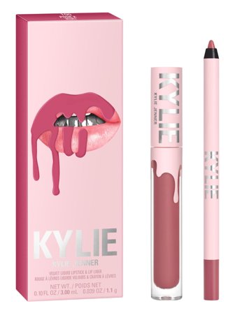 Kylie CosmeticsKylie Lipstick Set Set cont.: Velvet Lip Gloss 3 ml N° 100 Posie K + Lip Liner 1,1 g N° 100 Posie K 1.0items