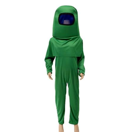 6-12 år Kid Cosplay Party Among Us Kostymer Set A Green 6-8Years