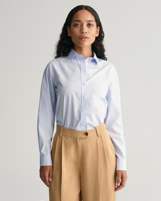 GANT - Poplinskjorte i regular fit - Dame - 46