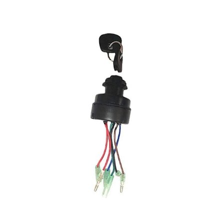 Ignition Switch with Key for Tohatsu Outboard Remote Control Box 353-76020-3 353760203