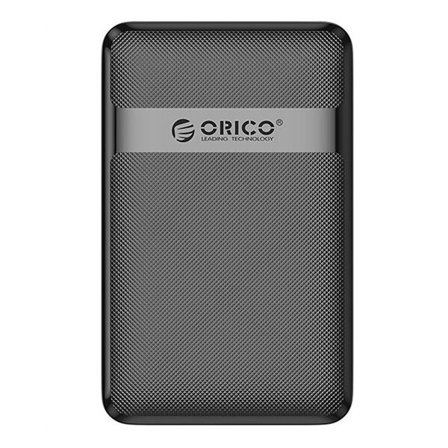 Orico 2577 HDD/SSD 2.5" -asemakotelo, 5Gbps, USB-A USB Micro-B:hen (musta)