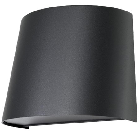 Westal Maxi Väggarmatur 3000 K, 200 x 230 mm Antracit, 18 W, 1225 lm, Belysning