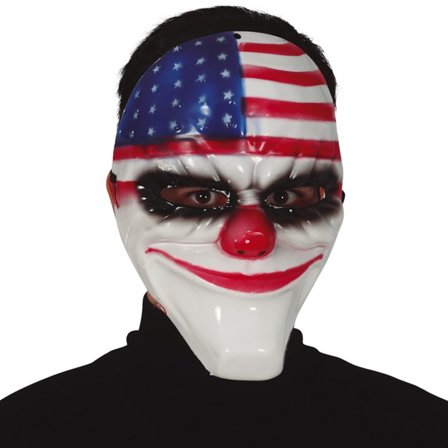 Amerikansk Klovne-Maske