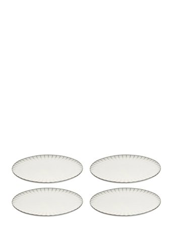 Serax Plate Xl Inku By Sergio Herman Set/4 - Cream - Ø 27 CM