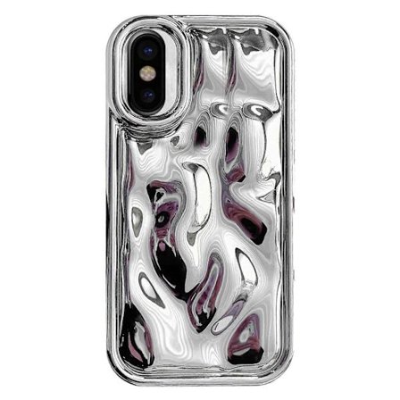 Kompatibel med elektroplettering Meteorit Tekstur TPU Telefon Cover - WELLNGS