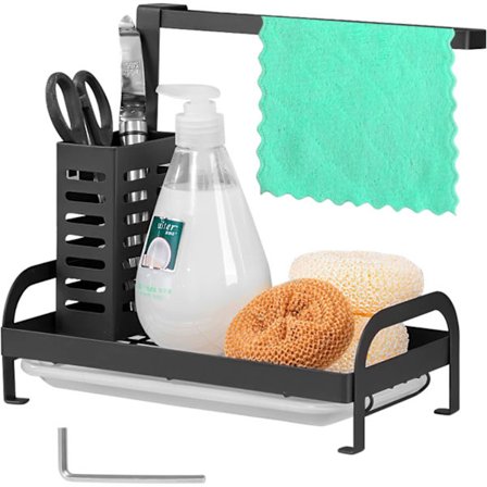 Diskhoorganiserare för kök, diskhoorganiserare för diskmedel/svamp