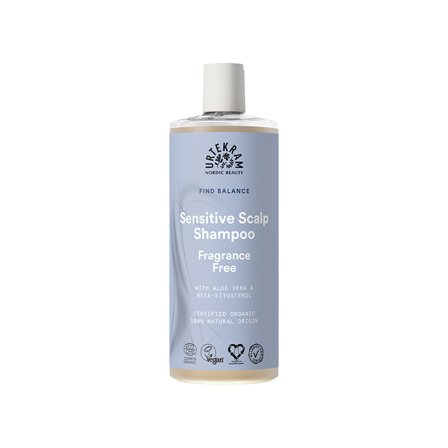Urtekram Nordic Beauty Sensitive Scalp Fragrance Free Shampoo, 500 ml