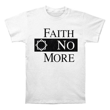 Faith No More Classic Logo Ver 2 Vit T-shirt