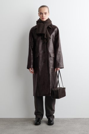 COS Men's Bufanda Cashmere in Marrón