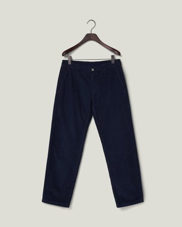 Lexington Lige ben fløjlsbukser, mørkeblå