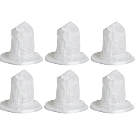6-pack Vbfe10 Dammsugarfilter för Black & Decker Dustbuster Dvj215, Dvj315, Dvj320, Dvj325