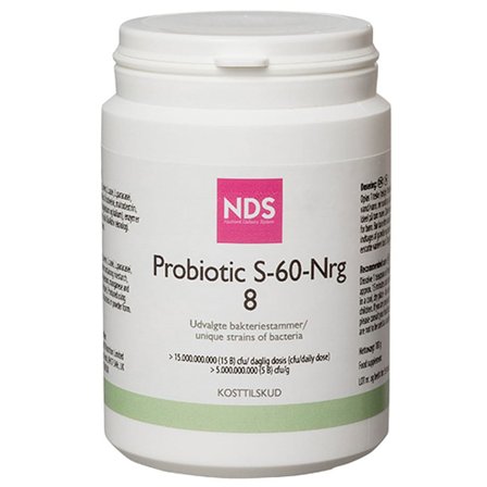 NDS NDS Probiotic S-60-nrg 8 100 g, Helse & Madvarer, Ingredienser, Mælkesyrebakterier