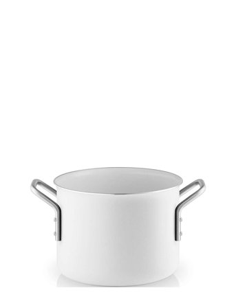 Eva Trio White Line Gryde 2,5 L 16 Cm Keramisk Slip-Let Belægning - White - 1.8 L