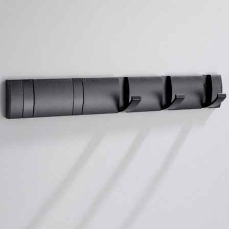 Frakkekroge Foldekrog SORT 5 KRAGE 5 KRAGE