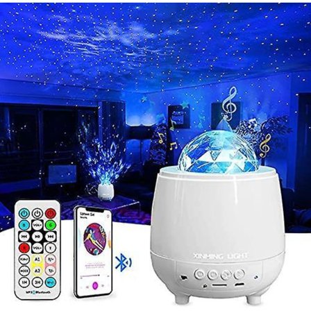Led Star Projector, Galaxy Night Light With Bluetooth Speaker,for Kids /adult /party Supplies/room Decor/decorations. B091-1026