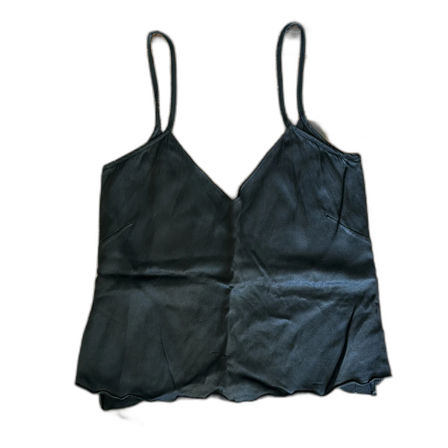 Acne satin spagetti top s.36 svart