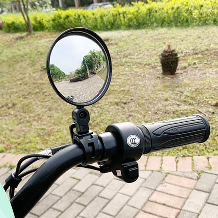 Cykelstyre backspegel för mountainbike landsvägscykel - liten 5CM spegel 2-pack