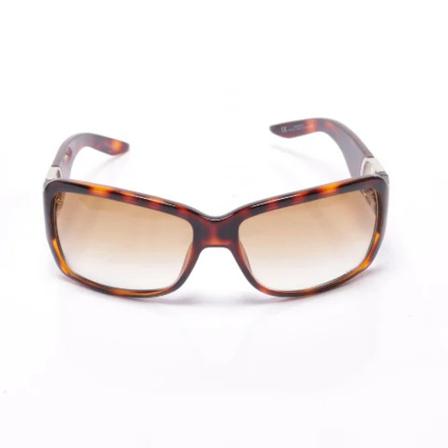 Dior Vintage Pre-owned Plast solglasgon brun, Dam Vintage Accessoarer, Dam, Storlek: ONE SIZE