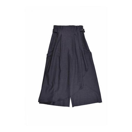 Alberta Ferretti, Wide Trousers Grijs, Dames, Maat:M