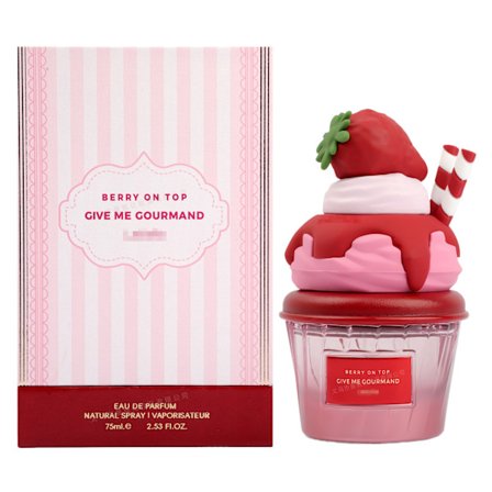 Lattafa parfyme, en kreativt designet duft som minner om godteri og iskrem.