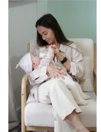 Mininor Feeding Bottle (Pp) - White - 0 M