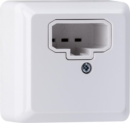 Gelia Connect 2 Home Lampeuttak DCL, utenpåliggende, for vegg/tak, Strømbrytere & vegguttak