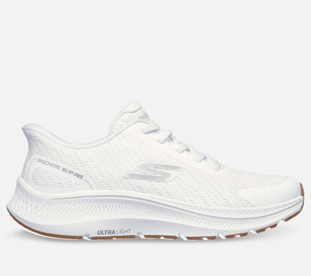 Skechers, Slip-ins: GO RUN Consistent 2.0 - Worldview, 44, Hvid, Herre