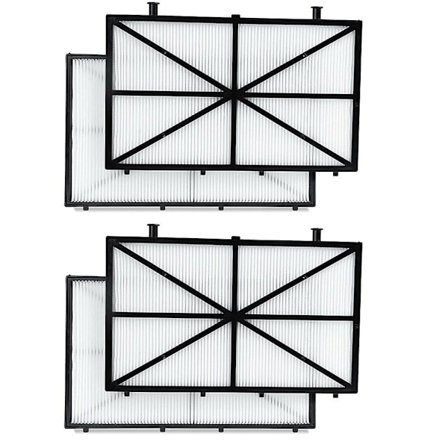 /HH/4 stk. Ultrafint filter Poolrensningsfilter 9991432-r4 Poolfilter til Dolphin M400 M500 Ultrafint Sort hvid