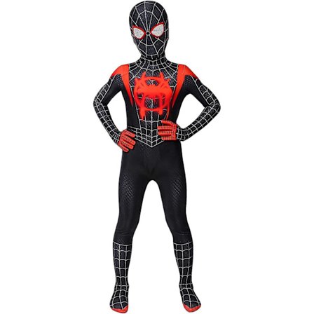 Girl's Morales Spiderman Cosplay kostym