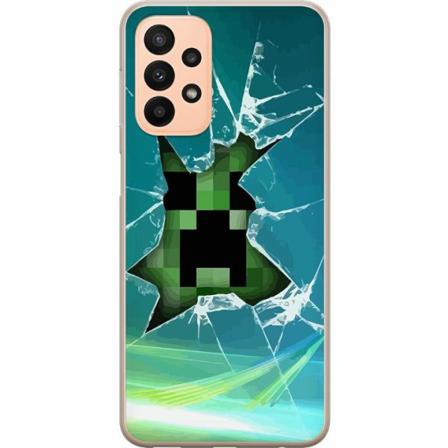 Samsung Galaxy A23 5g Mjukt Skal - Minecraft