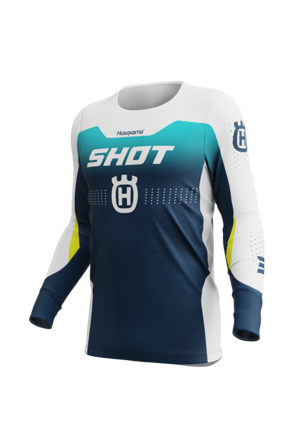 Bluză Motocross Shot Aerolite albastru S