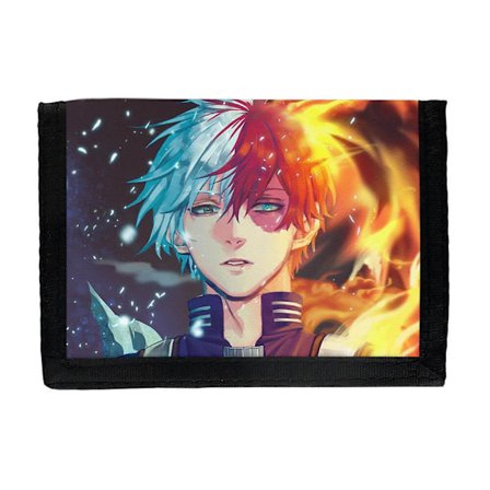 Manga My Hero Academia Shoto Todoroki Plånbok