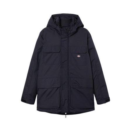 Dickies, Winter Jackets Zwart, Heren, Maat:S