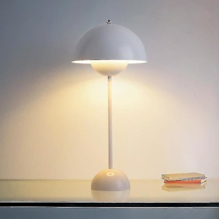 Moderne Jern Blomsterpotte Bordlamper Soveværelse Stue