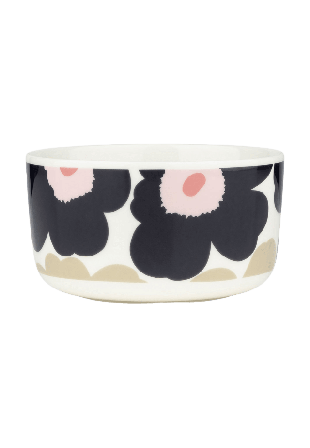 Marimekko Unikko Bowl 5dl Serveringstillbehör Unisex Grå 12,5X7
