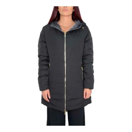 Ciesse Piumini, Kalie Light Down Hoody Reversibile Coat Zwart, Dames, Maat:L