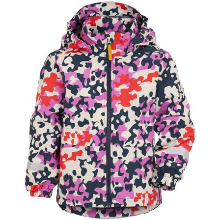 Didriksons Droppen Printed Kids Jacket 2 Children unlined jackets Pink 100