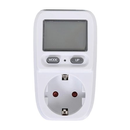 El Power Wattmätare LCD Energimätare