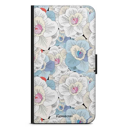 Bjornberry Fodral Motorola Moto G6 Plus - Blommor