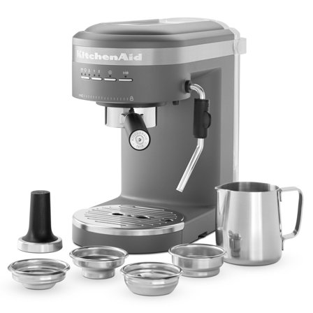 Kitchenaid 5KES6403EDG espressomaskine, charcoal | KitchenOne