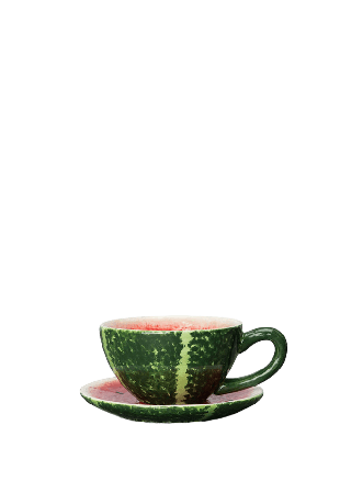 Byon Kopp Med Fat Watermelon Kök & matlagning Flerfärgad 13,5x10x6cm/ø13,5x1,5cm 25cl