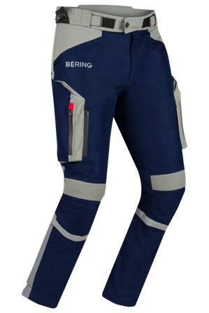 Pantalon Moto Bering Austral GTX Bleu marine/Gris/Rouge S
