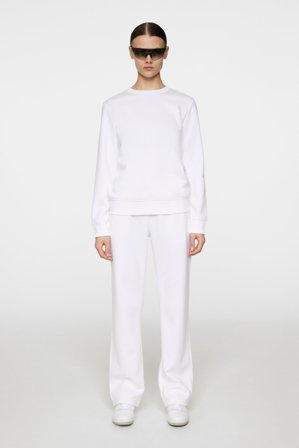 J.Lindeberg - W Alpha Crew Neck - White - Woman - XL