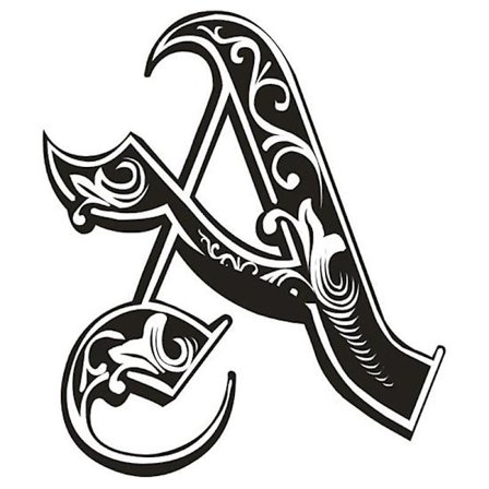 Rostfritt stål 26 bokstäver Initialer Signet Silver Guld Färg Anpassat hänge Halsband Herr Smycken Gi