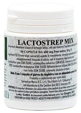 Sarandrea Lactostrep Mix 50 Capsule