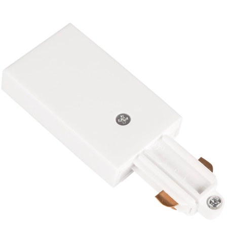 Hide-a-Lite LiteTrac Tilkobling 1-faset, hvit Venstre, Stikkontakter & kabler