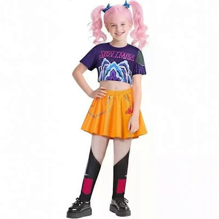 2025 KPop Demon Hunter Rumi Cosplay -asu Mira Zoe Halloween-karnevaalivaatteet Rumi_TF