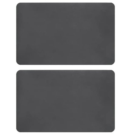 2X Kaffematte Skjuler Flekker Gummibelagt Absorberende Oppvaskmatte for Kjøkkenbenk-Kaffebar Tilbehør