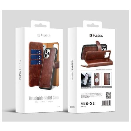 Puloka iPhone 14 Pro Max Pungetui Magsafe 2i1 - Lilla